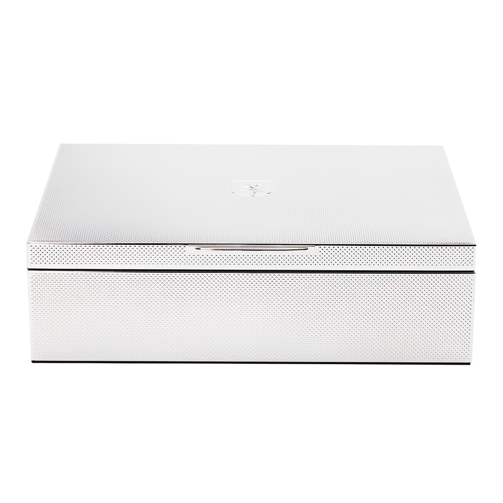Silver Large Watch Jewelry and Legacy Box