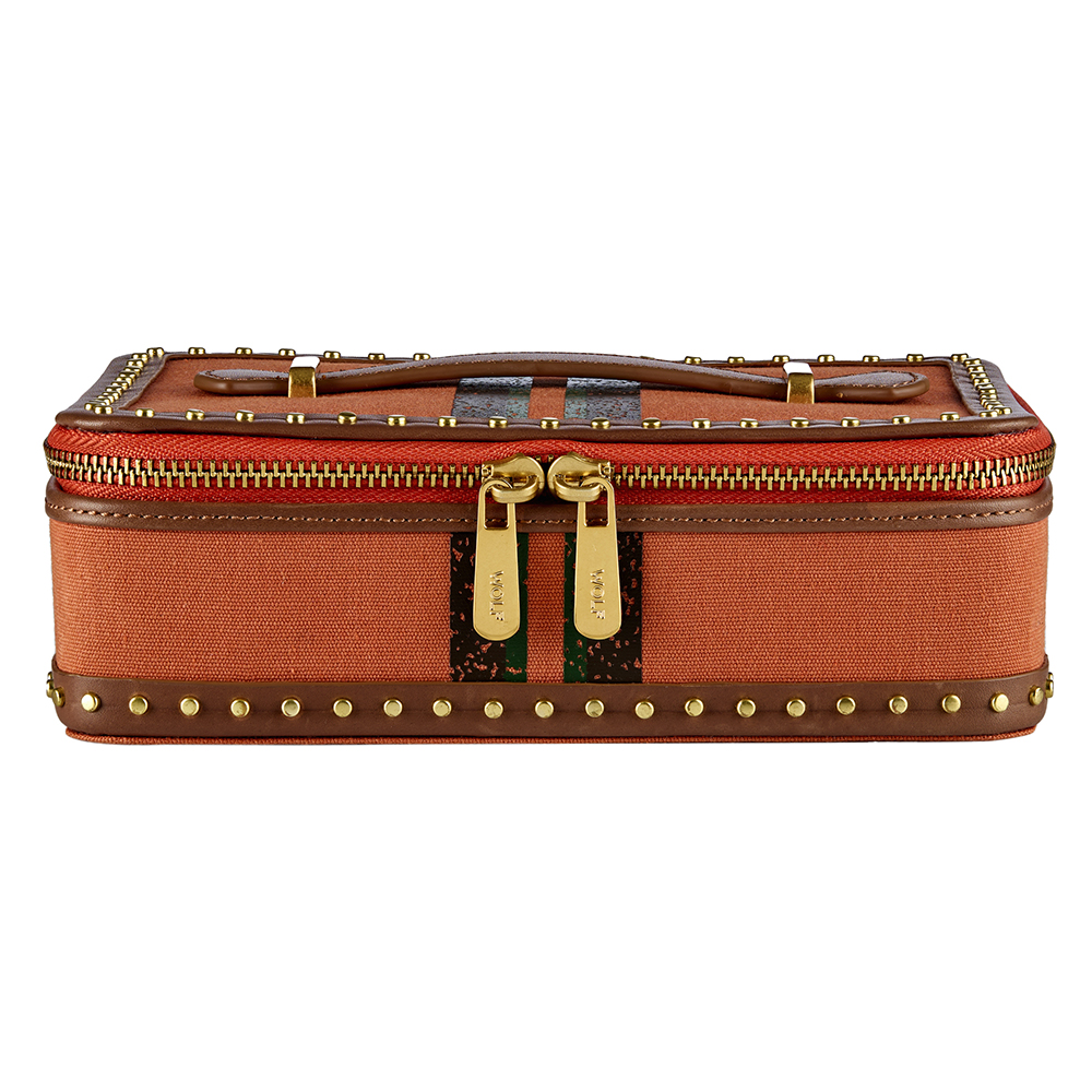 Ida Travel Zip Jewelry Case